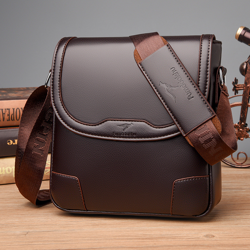 Luxury Bags Store - Luxury Brand Men Leather Shoulder Bags