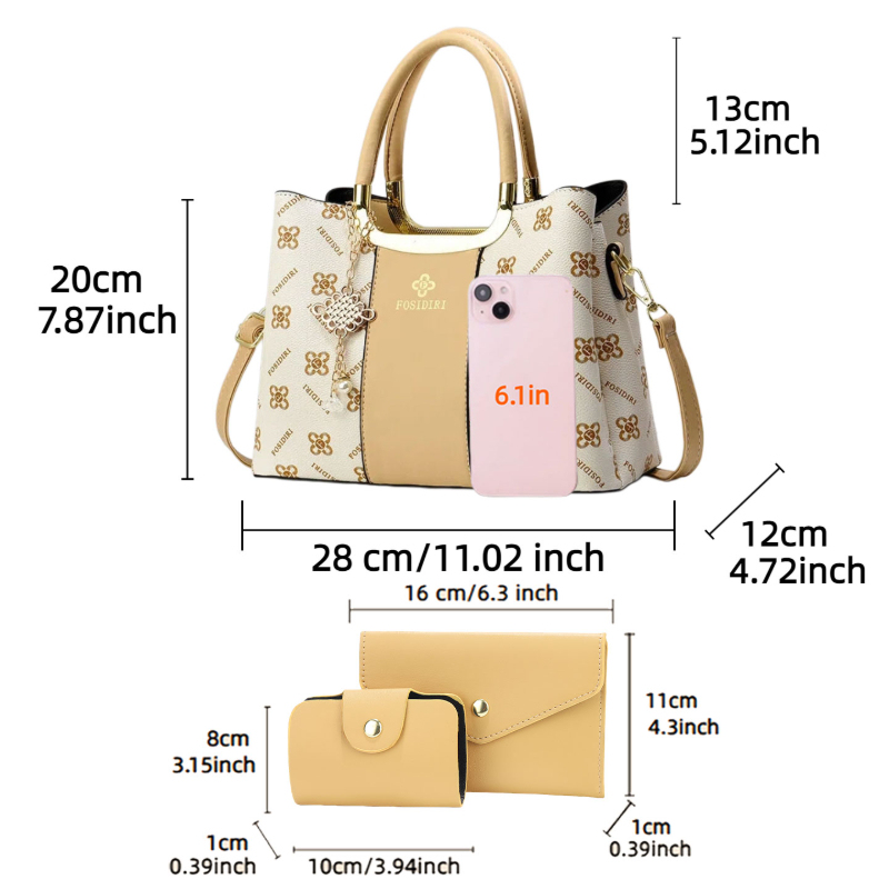 Light Luxury High-End Printed  - đánh giá và giá Luxury Zipper Bags