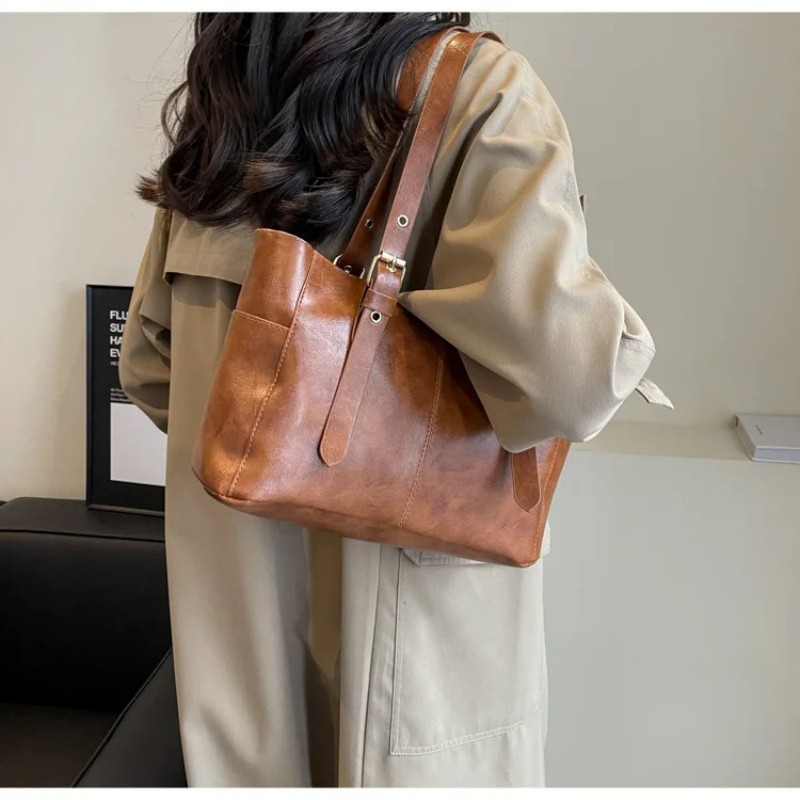 Large Capacity Solid Color Han - đánh giá và giá Luxury Bags Korea