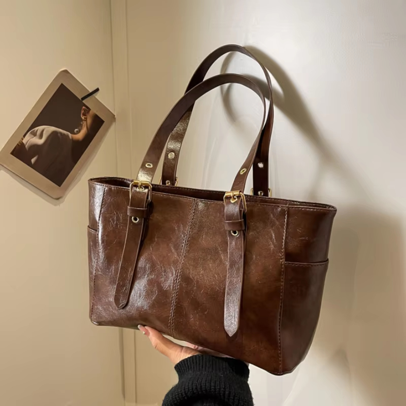Large Capacity Solid Color Han - đánh giá và giá Luxury Bags Korea