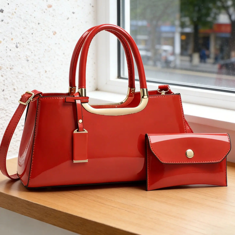 Women's Handbag Set, Light Lux - đánh giá và giá Luxury Zipper Bags