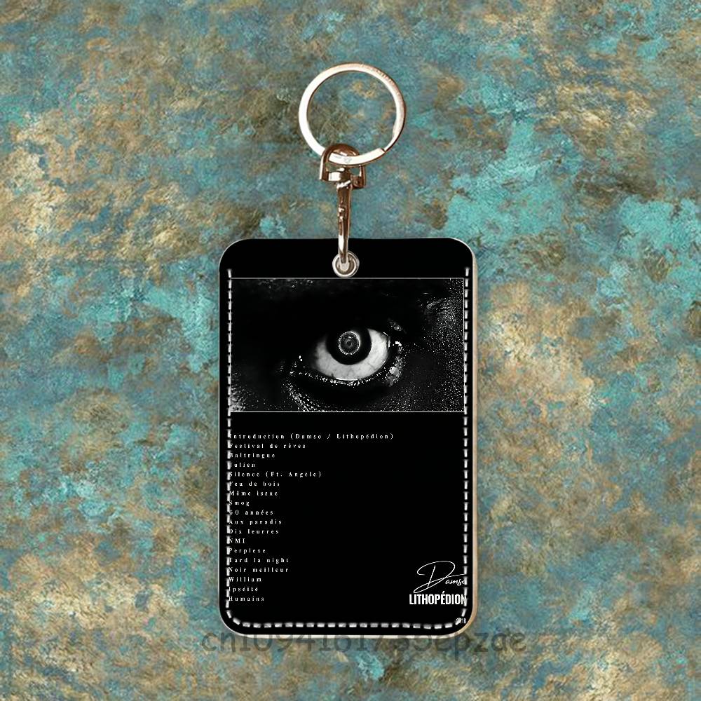 D-Damso Qalf Rectangle Card Ca - đánh giá và giá Key Holder Leather Pouch