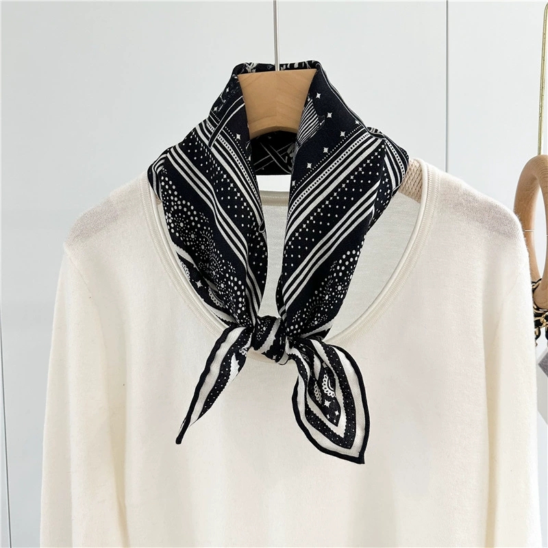 Black Soft Scarf Luxury Silk W - đánh giá và giá Luxury Bags Hong Kong