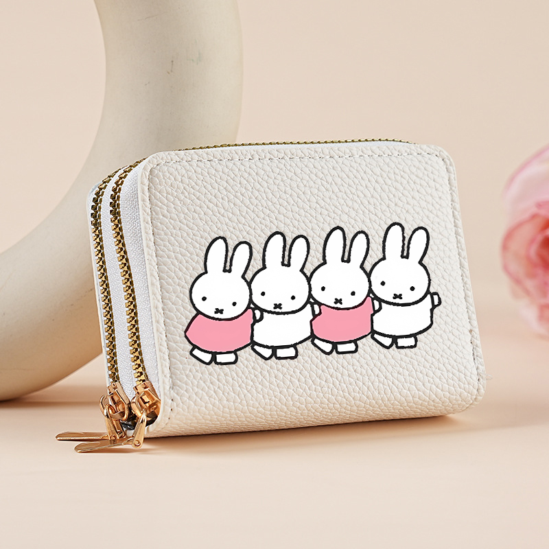 Kawaii Miffys Rabbit Short Wal - đánh giá và giá Key Holder Leather Pouch