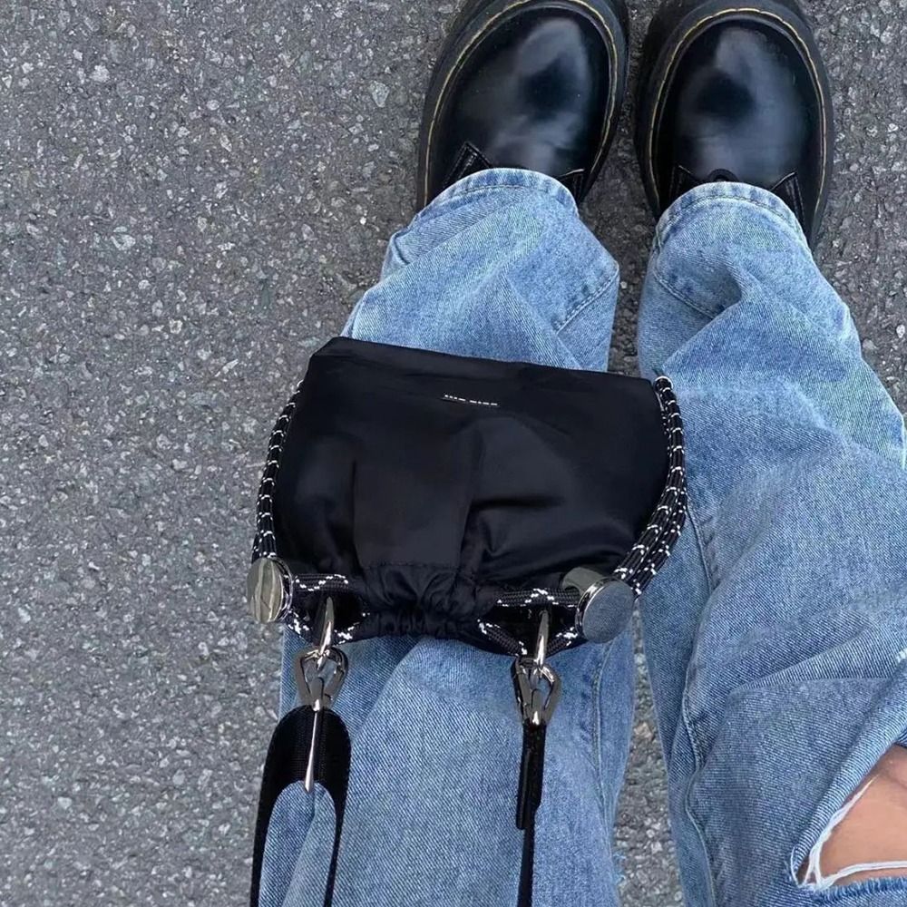 Cool Korean Style Black Drawst - đánh giá và giá Luxury Bags Korea