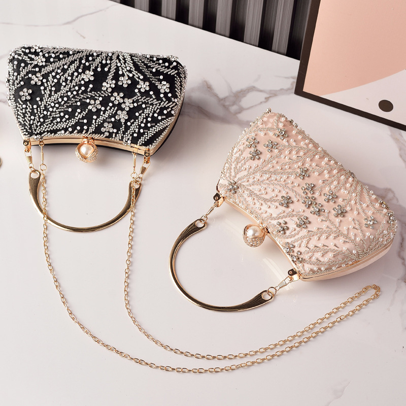 Black Handbag Beading Vintage  - đánh giá và giá Luxury Bags China Wholesale