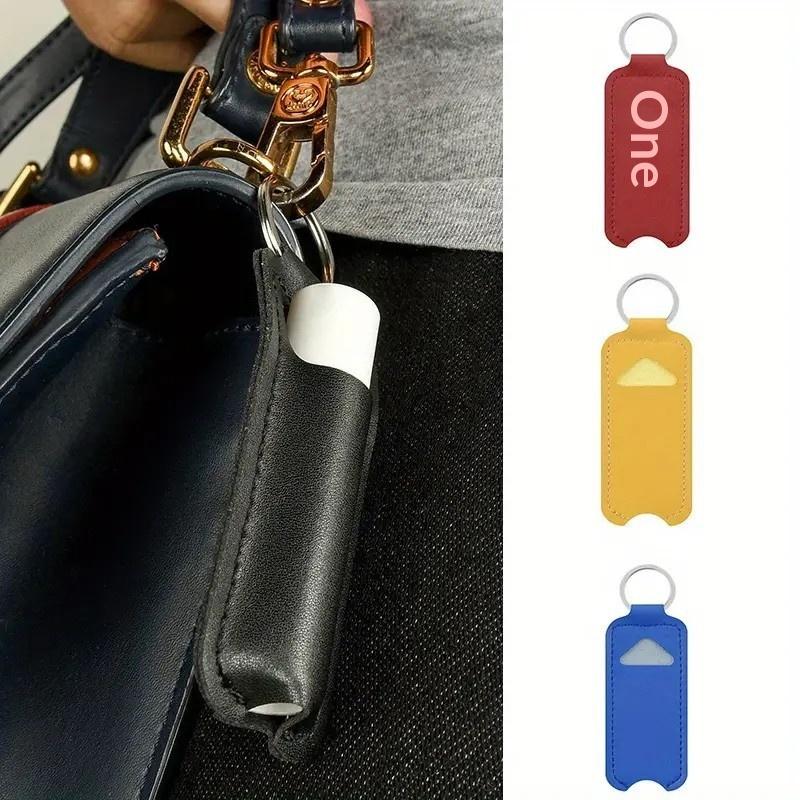 Pu Leather Chapstick Pouch Key - đánh giá và giá Key Holder Leather Pouch