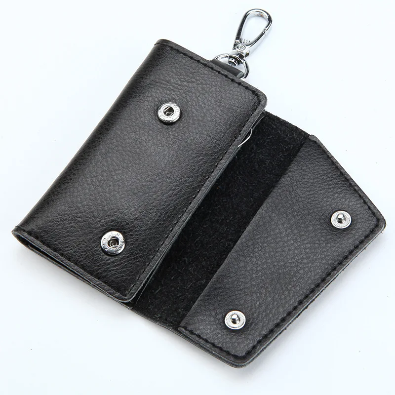 Genuine Leather Keychain Men K - đánh giá và giá Key Holder Leather Pouch