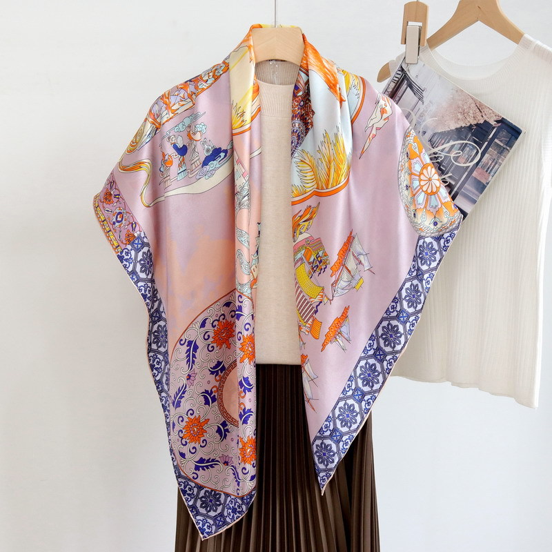 silk road Mulberry Satin Scarf - đánh giá và giá Luxury Bags Hong Kong
